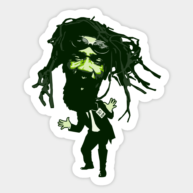 Dreadlocks The Important Person Sticker by jafaris